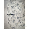 Moda mens algodão cheia casual camisa